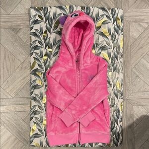 Sesame Street Pink Plush Hoodie